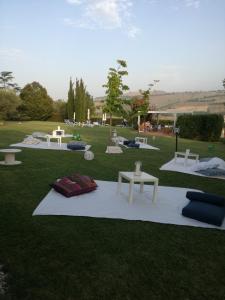 A garden outside Il Gallo Del Vicino