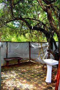 Zahrada ubytování Rivosen Camp Yala Safari