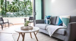 A seating area at Port Douglas Peninsula Boutique Hotel - Adults Only Haven 