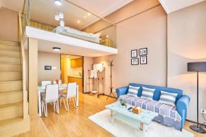 Posezení v ubytování Plesant Daily Rental Apartment