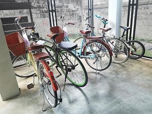 Radfahren an der Unterkunft Baan Mai Kradan Hostel Chiang Rai oder in der Nähe