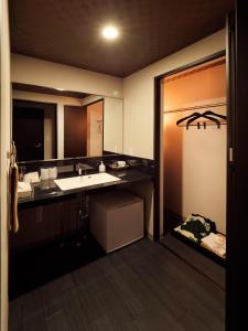Kylpyhuone majoituspaikassa Shiobara Onsen Tokiwa Hotel