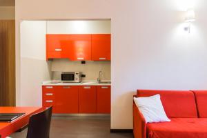 A kitchen or kitchenette at Residence Osoppo