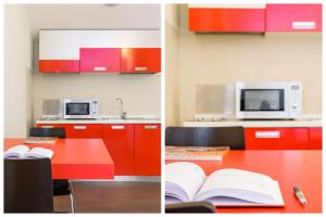 A kitchen or kitchenette at Residence Osoppo