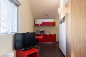 A kitchen or kitchenette at Residence Osoppo