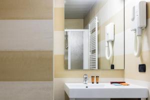 A bathroom at Residence Osoppo