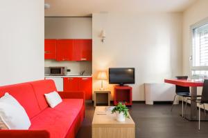 A kitchen or kitchenette at Residence Osoppo