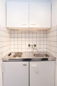 Kuchyň nebo kuchyňský kout v ubytování Raisa Apartments Fünkhgasse