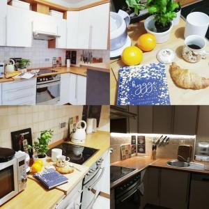 Kuchyňa alebo kuchynka v ubytovaní Warsaw King Size Apartment + 34 fotografií
