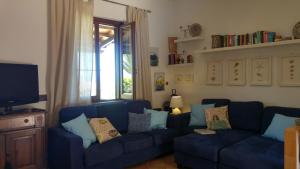 Istumisnurk majutusasutuses Villa Lisca Blu