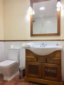 Koupelna v ubytování Hotel Rural Nova Ruta