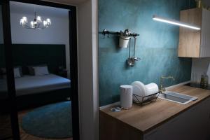 Koupelna v ubytování City Apartments Green Oasis