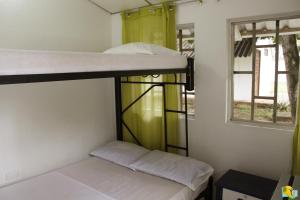 Postel nebo postele na pokoji v ubytování Hotel Campestre CENVATURS + 37 fotografií