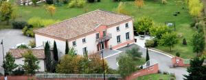 Zahrada ubytování Hôtel Le Domaine des Vignes Ampuis Lyon Sud Vienne