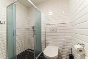 Kúpeľňa v ubytovaní Babylon Apartmány