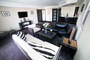 Posezení v ubytování Savoy Hotel Boutique