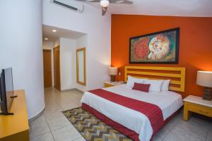 Una cama o camas en una habitación de Marival Emotions Resort All Inclusive - Future Mercure