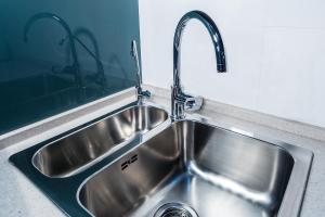 Kuchyň nebo kuchyňský kout v ubytování Apartamento Sants