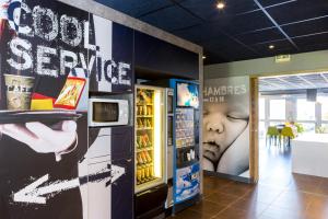 Certifikát, hodnocení, plakát nebo jiný dokument vystavený v ubytování ibis budget Quimper