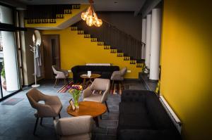 Χώρος καθιστικού στο Hotel Mátrix