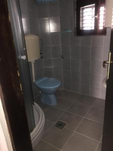 Koupelna v ubytování Guest House Bajceta