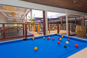 Biliár nebo kulečník v ubytování Hoey Moey Backpackers