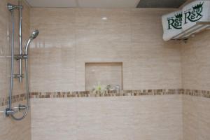 Koupelna v ubytování Hotel Real Rex