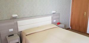 Postel nebo postele na pokoji v ubytování Hotel Basilea