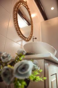 Un baño de Posada Boutique La Barrica