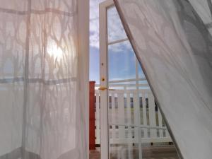 Balkón nebo terasa v ubytování Strandhotellet