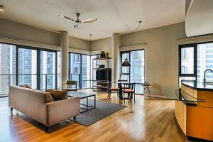 Posezení v ubytování E&O Residences Kuala Lumpur