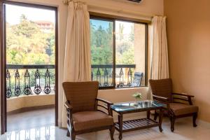 Balkón nebo terasa v ubytování Rendezvous Beach Resort Panjim