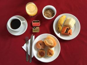 Pilihan sarapan tersedia untuk tetamu di Pousada Solar da Inconfidencia - By UP Hotel - fácil acesso a Praça Tiradentes