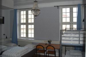 Katil atau katil-katil dalam bilik di Halmstad Hotell & Vandrarhem Kaptenshamn