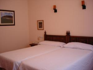 เตียงในห้องที่ Tierra de Campos