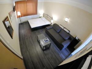Posezení v ubytování Hotel Goldene Spinne