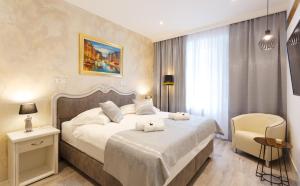 Posteľ alebo postele v izbe v ubytovaní Well Of Life Luxury Rooms