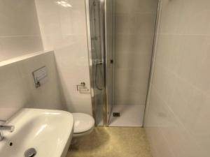 サガロにあるE31052 les mimosesのバスルーム(シャワー、トイレ、シンク付)