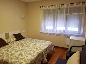 Hostal Arenal客房内的一张或多张床位