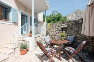 Balkón nebo terasa v ubytování Lavender Cottage.