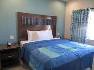 Postel nebo postele na pokoji v ubytování Hotel Blue - Woodlands