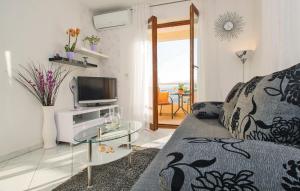 TV a/nebo společenská místnost v ubytování Apartment Rosana