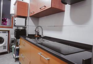 Kuchnia lub aneks kuchenny w obiekcie Piso centro