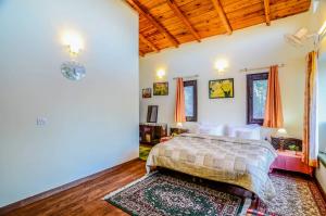 Легло или легла в стая в Hostie Sharanam - 2BHK Pvt Mountain Villa, Majkhali