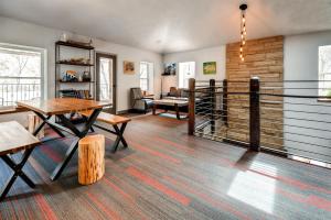 Area soggiorno di A-Lodge Boulder
