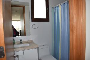 Koupelna v ubytování Terrazas de Maitencillo