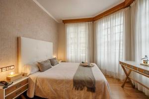 Posteľ alebo postele v izbe v ubytovaní Hostal Zahara