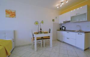 Kuchyň nebo kuchyňský kout v ubytování Apartment Rosana