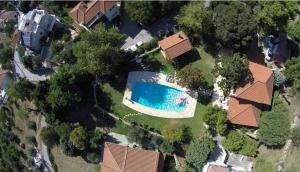 The swimming pool at or close to Anna's Mansion