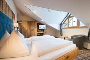 Postel nebo postele na pokoji v ubytování Hotel Sendlhof
